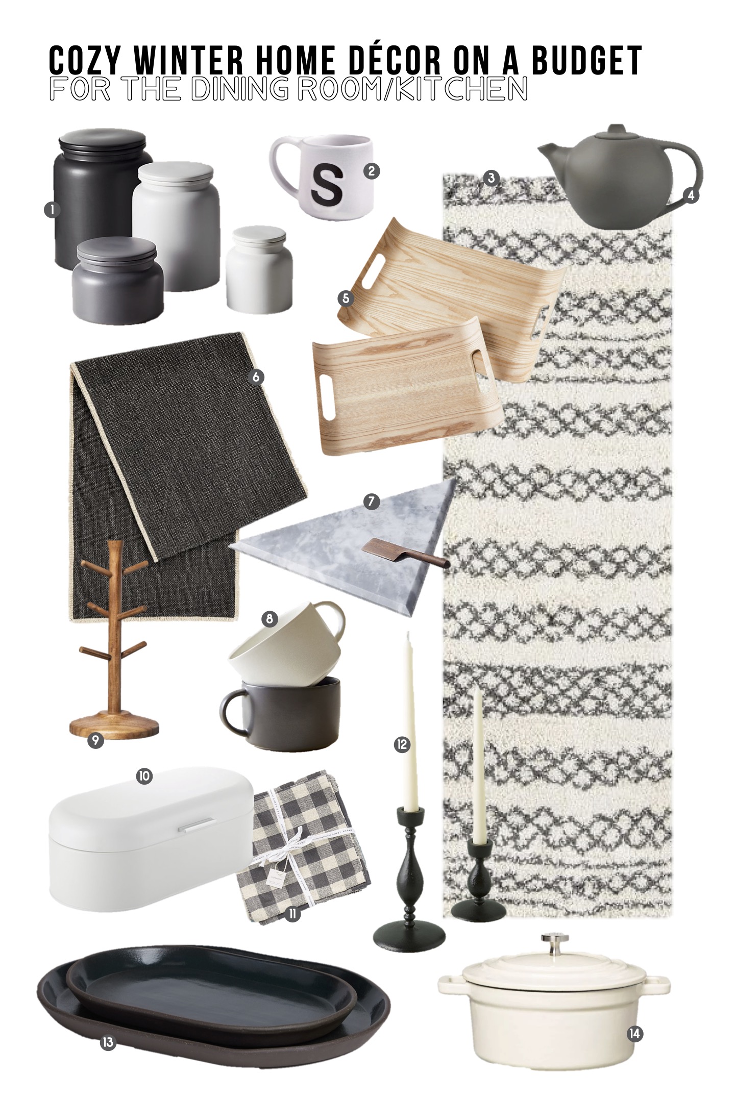 Winter Home Decor On a Budget - Dwell & Dine - Budget Preserve Frozen Decor Living Room Decor